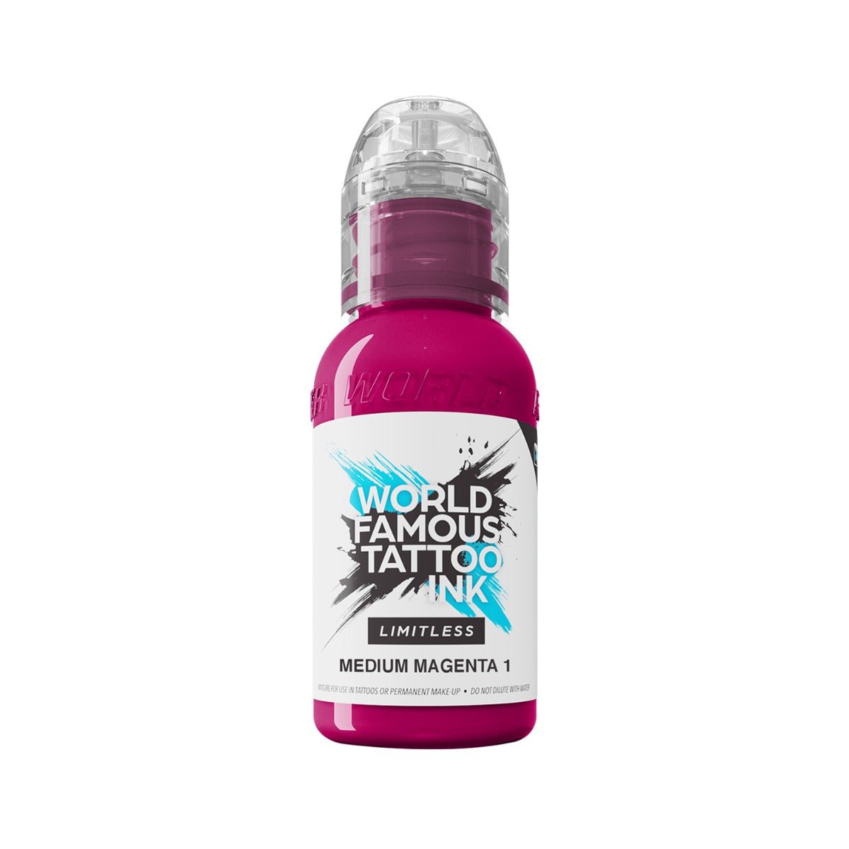 World Famous Limitless Tattoo Ink - Medium Magenta 1 - Mr.PMU